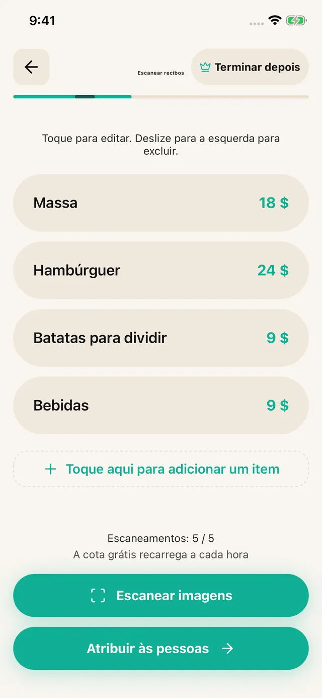 Escaneie e confira